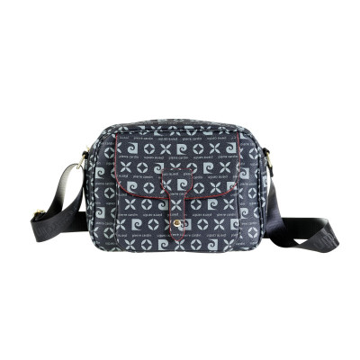 Pierre Cardin Messenger Bag μαυρη με Printed Logos & Ρυθμιζόμενο Λουρί 60271-GN06-black - KalliopiSilver Pierre Cardin Messenger Bag μαυρη με Printed Logos & Ρυθμιζόμενο Λουρί 60271-GN06-black - KalliopiSilver