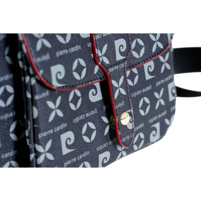 Pierre Cardin Messenger Bag μαυρη με Printed Logos & Ρυθμιζόμενο Λουρί 60271-GN06-black - KalliopiSilver Pierre Cardin Messenger Bag μαυρη με Printed Logos & Ρυθμιζόμενο Λουρί 60271-GN06-black - KalliopiSilver
