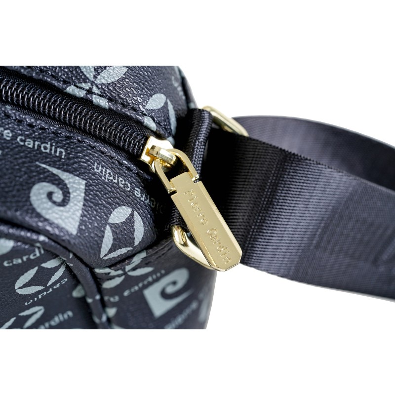 Pierre Cardin Messenger Bag μαυρη με Printed Logos & Ρυθμιζόμενο Λουρί 60271-GN06-black - KalliopiSilver Pierre Cardin Messenger Bag μαυρη με Printed Logos & Ρυθμιζόμενο Λουρί 60271-GN06-black - KalliopiSilver