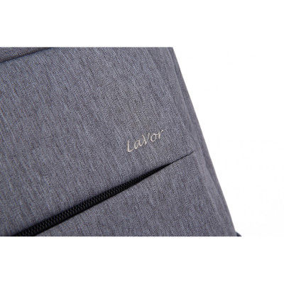 Lavor Ανδρικο Backpack Σακίδιο Πλάτης γκρι Lavor-701 grey - KalliopiSilver