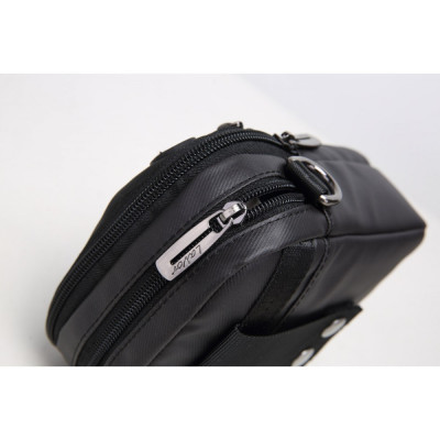 Lavor 709 Ανδρική Τσάντα Ώμου / Χιαστί σε μαυρο χρώμα - KalliopiSilver