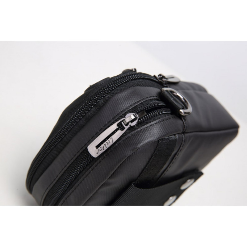 Lavor 709 Ανδρική Τσάντα Ώμου / Χιαστί σε μαυρο χρώμα - KalliopiSilver