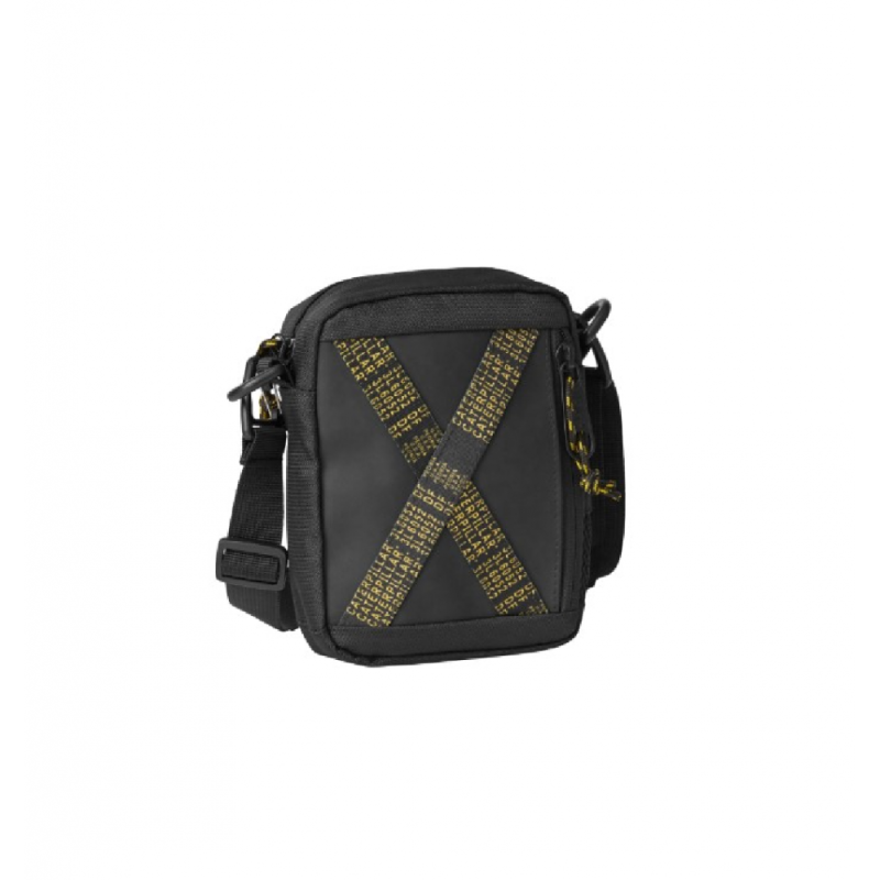 Τσαντάκι ώμου Caterpillar THE SIXTY CITY BAG 84166-01 black - KalliopiSilver
