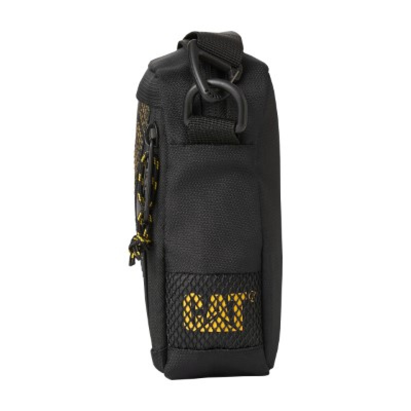 Τσαντάκι ώμου Caterpillar THE SIXTY CITY BAG 84166-01 black - KalliopiSilver