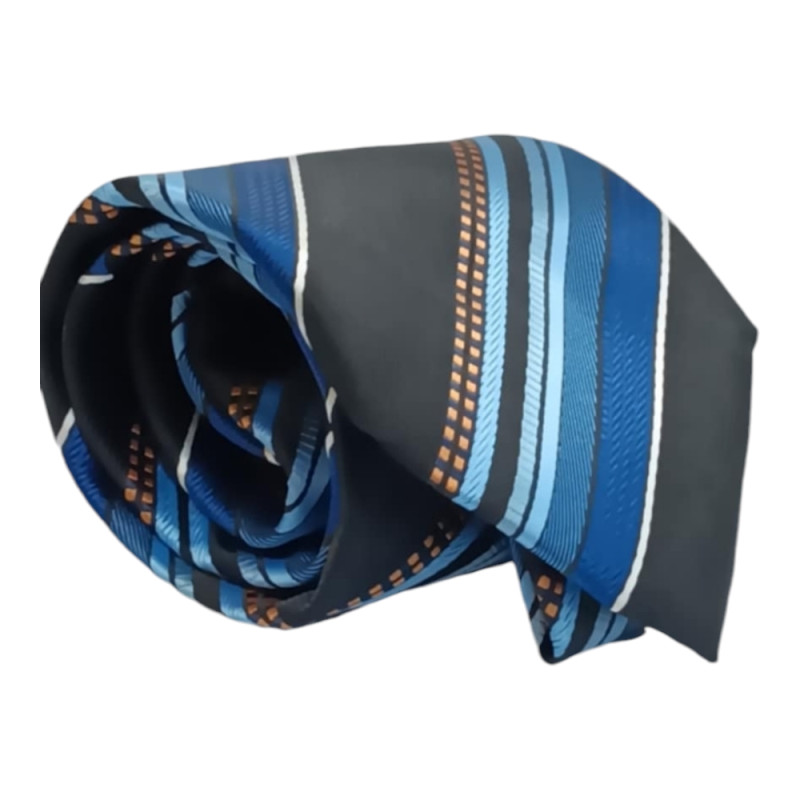 PIERRE CARDIN Σετ Δωρου SATIN SILK Γραβατα ριγε με Μανικετοκουμπα σε μπλε χρωμα 90249-130 - KalliopiSilver PIERRE CARDIN Σετ Δωρου SATIN SILK Γραβατα ριγε με Μανικετοκουμπα σε μπλε χρωμα 90249-130 - KalliopiSilver