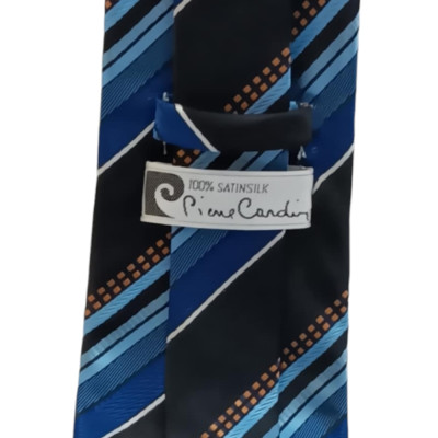 PIERRE CARDIN Σετ Δωρου SATIN SILK Γραβατα ριγε με Μανικετοκουμπα σε μπλε χρωμα 90249-130 - KalliopiSilver PIERRE CARDIN Σετ Δωρου SATIN SILK Γραβατα ριγε με Μανικετοκουμπα σε μπλε χρωμα 90249-130 - KalliopiSilver