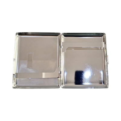 Μεταλλικη ταμπακιερα PIERRE CARDIN ασημι 10χ9x2cm 99200-210 Μεταλλικη ταμπακιερα PIERRE CARDIN ασημι 10χ9x2cm 99200-210