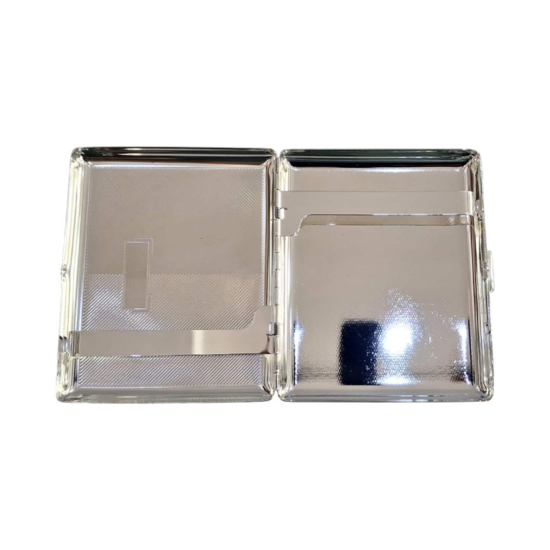 Μεταλλικη ταμπακιερα PIERRE CARDIN ασημι 10χ9x2cm 99200-210 Μεταλλικη ταμπακιερα PIERRE CARDIN ασημι 10χ9x2cm 99200-210