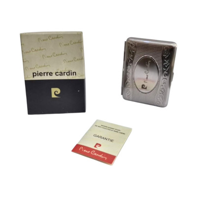 Μεταλλικη ταμπακιερα PIERRE CARDIN ασημι 10χ9x2cm 99201-100 Μεταλλικη ταμπακιερα PIERRE CARDIN ασημι 10χ9x2cm 99201-100