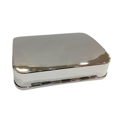 Μεταλλικη ταμπακιερα στριφτου PIERRE CARDIN ασημι 10χ9x2cm 99205-0005 - KalliopiSilver Μεταλλικη ταμπακιερα στριφτου PIERRE CARDIN ασημι 10χ9x2cm 99205-0005 - KalliopiSilver
