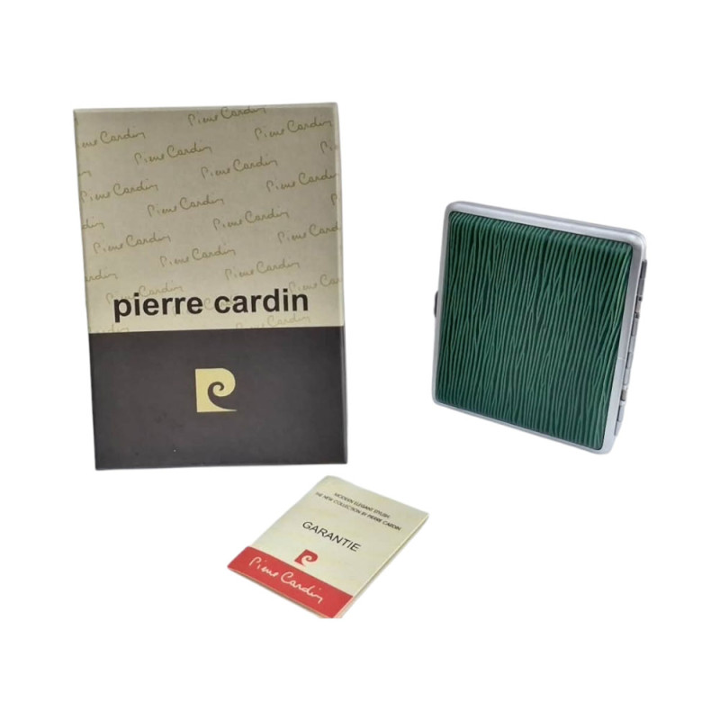 Μεταλλικη ταμπακιερα PIERRE CARDIN πρασινο χρωμα 10χ8,5x2cm 99210-240 Μεταλλικη ταμπακιερα PIERRE CARDIN πρασινο χρωμα 10χ8,5x2cm 99210-240