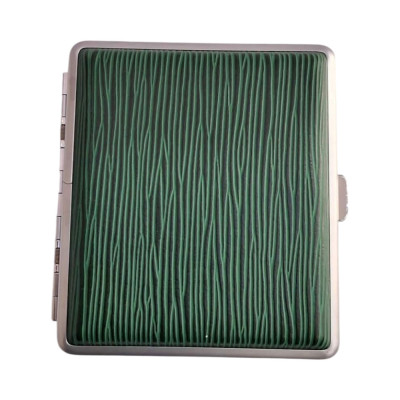 Μεταλλικη ταμπακιερα PIERRE CARDIN πρασινο χρωμα 10χ8,5x2cm 99210-240