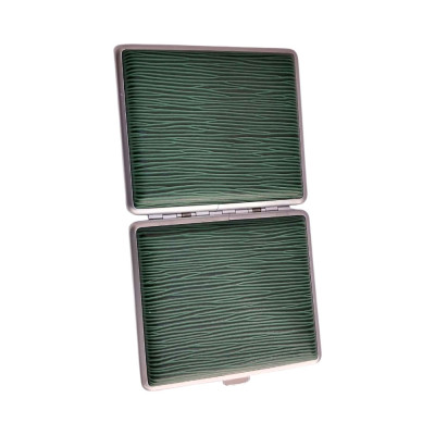 Μεταλλικη ταμπακιερα PIERRE CARDIN πρασινο χρωμα 10χ8,5x2cm 99210-240 Μεταλλικη ταμπακιερα PIERRE CARDIN πρασινο χρωμα 10χ8,5x2cm 99210-240