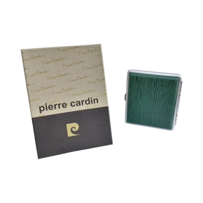 Μεταλλικη ταμπακιερα PIERRE CARDIN πρασινο χρωμα 10χ8,5x2cm 99210-240 Μεταλλικη ταμπακιερα PIERRE CARDIN πρασινο χρωμα 10χ8,5x2cm 99210-240