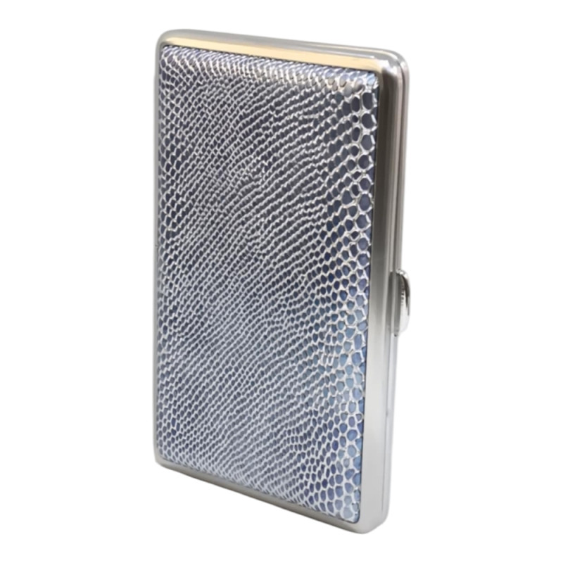 Μεταλλικη ταμπακιερα PIERRE CARDIN ασημι χρωμα 11χ7x2cm 99211-100 - KalliopiSilver