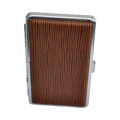Μεταλλικη ταμπακιερα PIERRE CARDIN καφε χρωμα 10χ7x1,5cm 99211-120 Μεταλλικη ταμπακιερα PIERRE CARDIN καφε χρωμα 10χ7x1,5cm 99211-120