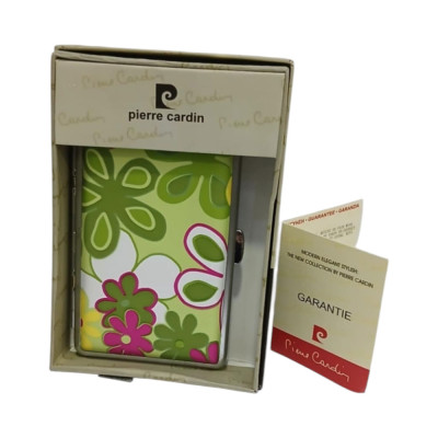 Μεταλλικη ταμπακιερα PIERRE CARDIN floral χρωμα 11χ7x2cm 99211-220 - KalliopiSilver
