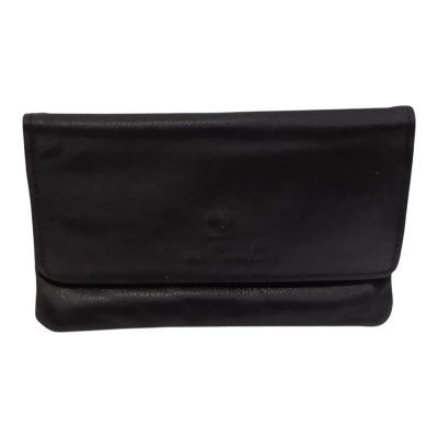PIERRE CARDIN καπνοσακουλα απο δερμα σε μαυρο χρωμα 99404