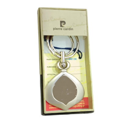 Μεταλλικο Μπρελοκ PIERRE CARDIN ασημι 4χ9cm 99900-510 - KalliopiSilver