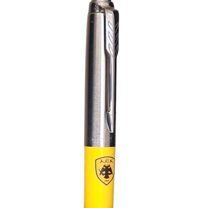 Στυλό Parker Jotter της ΑΕΚ σε κιτρινο ασημι χρώμα AE290-YELLOW Στυλό Parker Jotter της ΑΕΚ σε κιτρινο ασημι χρώμα AE290-YELLOW