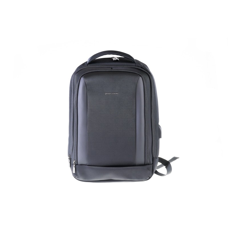 Pierre Cardin Ανδρικό Backpack μαυρο με USB Θύρα Φόρτισης & Θήκη Laptop ALAN04-44463-black - KalliopiSilver