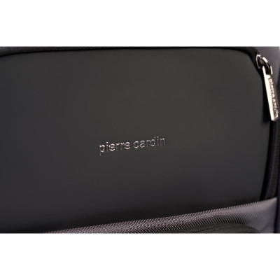 Ανδρικό Backpack Πλατης Pierre Cardin μαυρο με Θύρα USB ALAN05-4455-BLACK - KalliopiSilver Ανδρικό Backpack Πλατης Pierre Cardin μαυρο με Θύρα USB ALAN05-4455-BLACK - KalliopiSilver