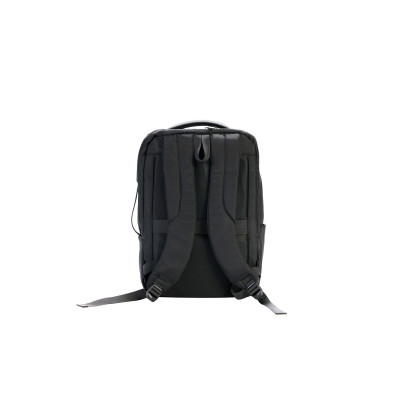 Ανδρικό Backpack Πλατης Pierre Cardin Μαυρο Γκρι με Θύρα USB ALAN05-4456-GRIGIO