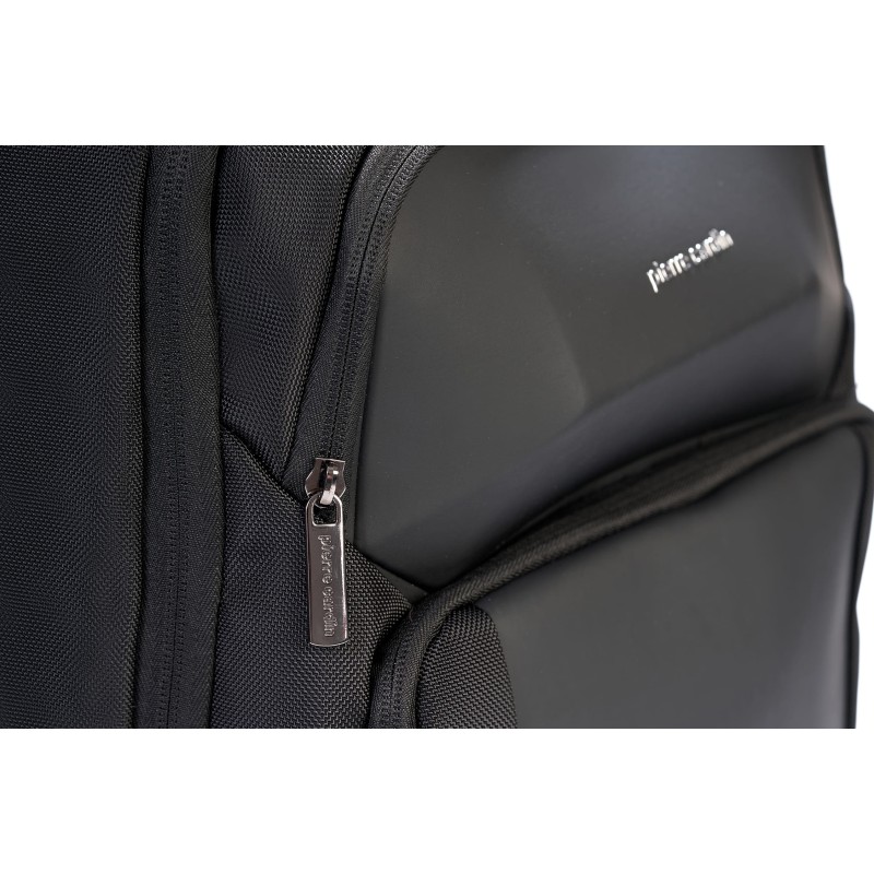 Ανδρικό Backpack Πλατης Pierre Cardin Μαυρο Γκρι με Θύρα USB ALAN05-4456-GRIGIO