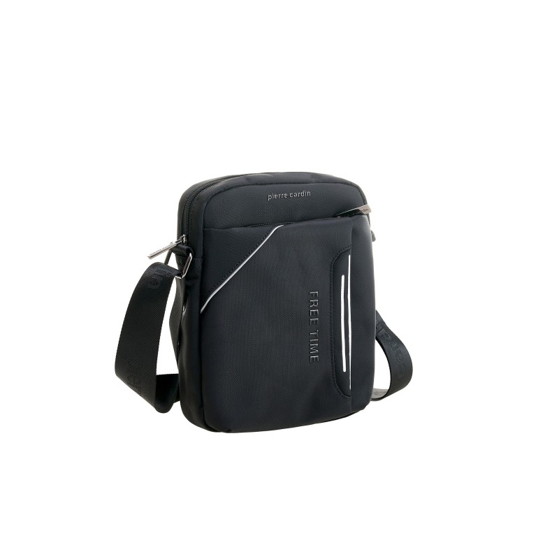 Pierre Cardin Ανδρικο τσαντακι Ώμου Free Time μαυρο ALAN09-2031-black - KalliopiSilver Pierre Cardin Ανδρικο τσαντακι Ώμου Free Time μαυρο ALAN09-2031-black - KalliopiSilver