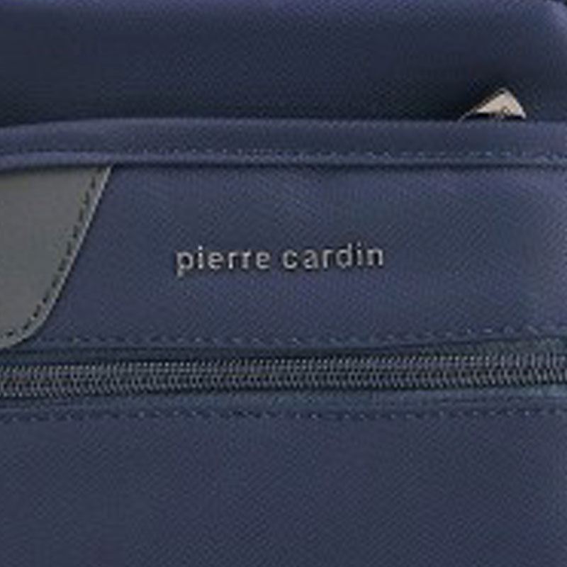 Pierre Cardin Ανδρικο τσαντακι Ώμου μπλε ALAN09-2081-blue - KalliopiSilver