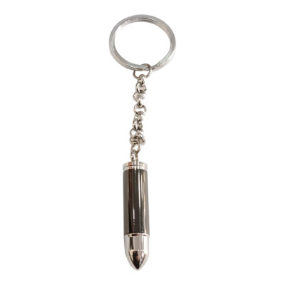 BD JEWELERY Μπρελοκ από ατσαλι ασημι σφαιρα 1χ5χ12cm BSP1466 - KalliopiSilver