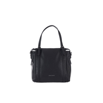 Τσάντα Ώμου Pierre Cardin Μαύρη Eco Leather με Ρυθμιζόμενα Χερούλια & Αποσπώμενο Ιμάντα CH06-1281-black