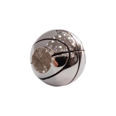 Kalliopisilver Ασημενιο 925 συμβολο Charm μπαλα Μπάσκετ D097