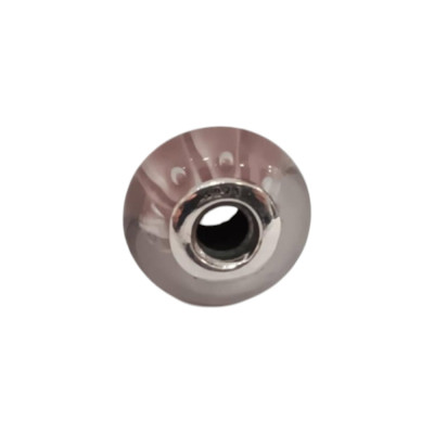 Kalliopisilver Ασημενιο 925 Σύμβολο charm με Γυαλί Murano D166 - KalliopiSilver