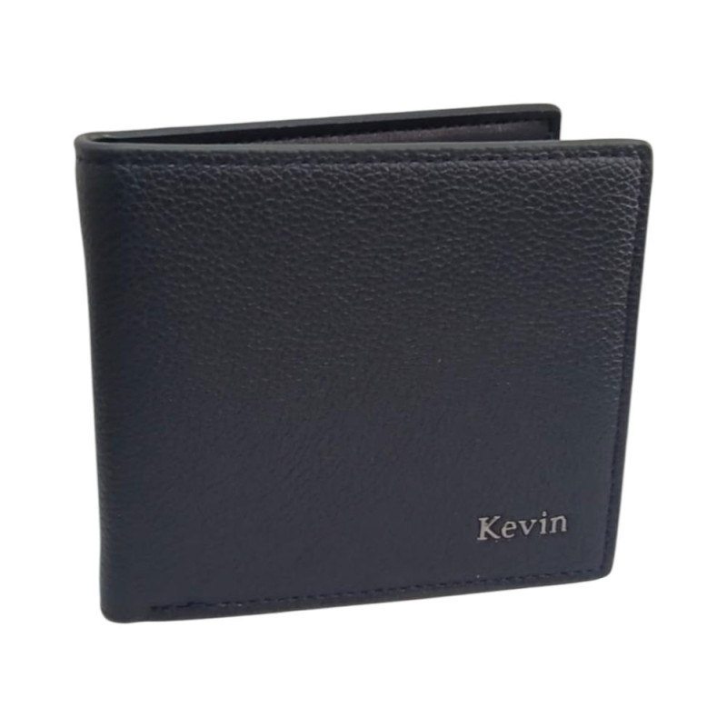 KEVIN JEANS Σετ Ανδρικο Μπλε Πορτοφολι και Ζωνη συνθετικο δερμα GG44-8806-blue - KalliopiSilver
