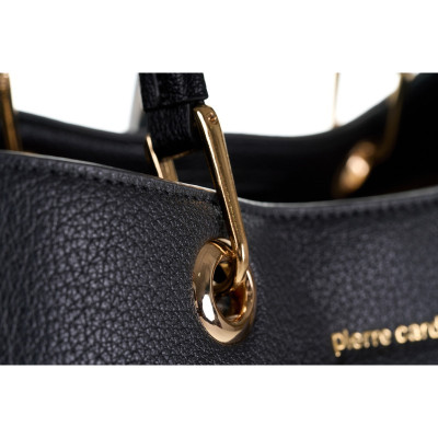 Pierre Cardin Γυναικεια τσαντα ωμου μαυρη με Πολλαπλές Θήκες GN44-33677-black - KalliopiSilver