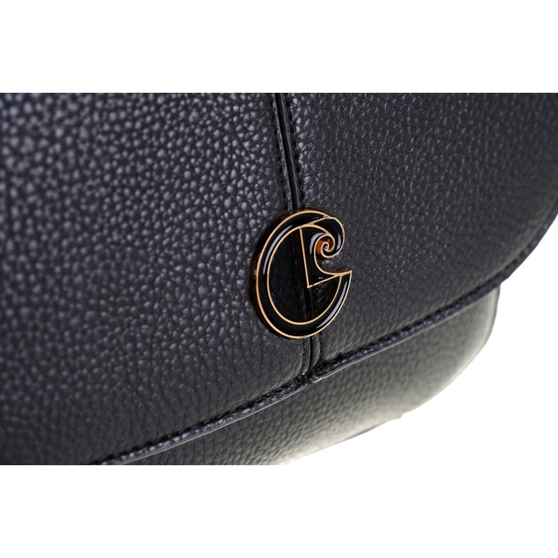 Pierre Cardin Γυναικεια τσαντα ωμου χιαστι μαυρη GN51-67252-black - KalliopiSilver