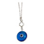 BD JEWELERY Γούρι Φυλαχτο Αυτοκινήτου ασημένιο 925 με γαλαζιο Μάτι Murano GT-2009