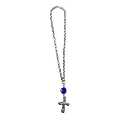 BD JEWELERY Γούρι Φυλαχτο Αυτοκινήτου ατσαλινο Σταυρος με Μάτι GT-2015 BD JEWELERY Γούρι Φυλαχτο Αυτοκινήτου ατσαλινο Σταυρος με Μάτι GT-2015