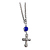BD JEWELERY Γούρι Φυλαχτο Αυτοκινήτου ατσαλινο Σταυρος με Μάτι GT-2015