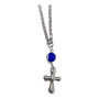BD JEWELERY Γούρι Φυλαχτο Αυτοκινήτου ατσαλινο Σταυρος με Μάτι GT-2015