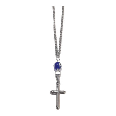 BD JEWELERY Γούρι Φυλαχτο Αυτοκινήτου ατσαλινο σταυρος με ματι GT-2021 - KalliopiSilver BD JEWELERY Γούρι Φυλαχτο Αυτοκινήτου ατσαλινο σταυρος με ματι GT-2021 - KalliopiSilver