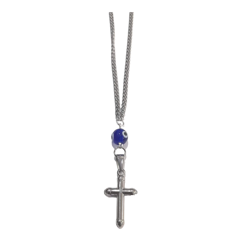 BD JEWELERY Γούρι Φυλαχτο Αυτοκινήτου ατσαλινο σταυρος με ματι GT-2021 - KalliopiSilver BD JEWELERY Γούρι Φυλαχτο Αυτοκινήτου ατσαλινο σταυρος με ματι GT-2021 - KalliopiSilver