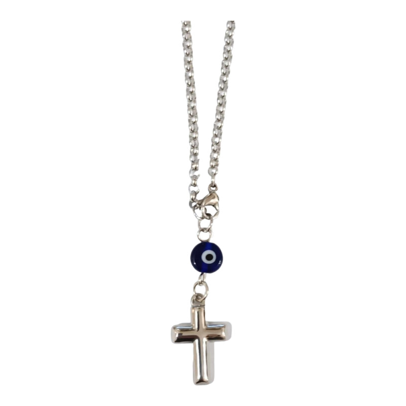 BD JEWELERY Γούρι Φυλαχτο Αυτοκινήτου ατσαλι με σταυρο GT-2074 - KalliopiSilver BD JEWELERY Γούρι Φυλαχτο Αυτοκινήτου ατσαλι με σταυρο GT-2074 - KalliopiSilver