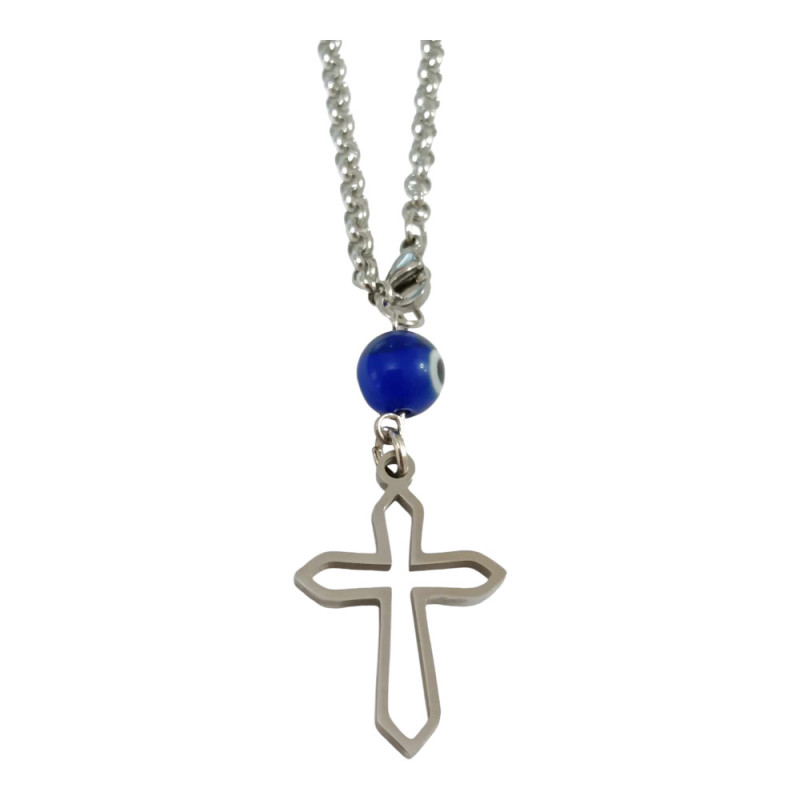 BD JEWELERY Γούρι Φυλαχτο Αυτοκινήτου ατσαλι σταυρος με Μάτι GT-2103 - KalliopiSilver BD JEWELERY Γούρι Φυλαχτο Αυτοκινήτου ατσαλι σταυρος με Μάτι GT-2103 - KalliopiSilver