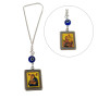 BD JEWELERY Γούρι Φυλαχτο Αυτοκινήτου ασημενιο 925 διπλης οψης εικονα GT-2106