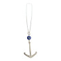 BD JEWELERY Γούρι Φυλαχτο Αυτοκινήτου ασημενιο 925 Άγκυρα με Μάτι GT-2110