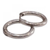 Σκουλαρικια ONE ασημι κρίκος ατσαλι 2.5x14mm HEA-H00115-14
