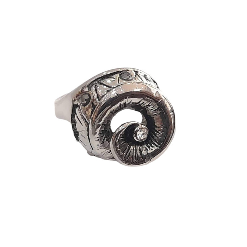 BD JEWELERY Δαχτυλιδι από ανοξειδωτο ατσαλι HR-6272 - KalliopiSilver