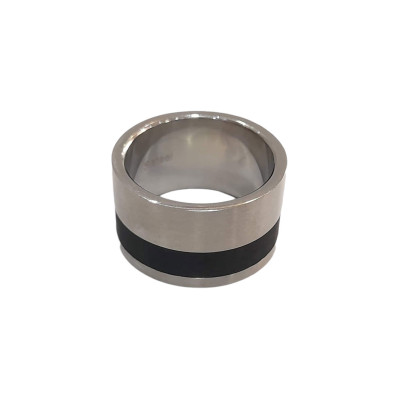 BD JEWELERY Δαχτυλιδι από ανοξειδωτο ατσαλι  HR-6290